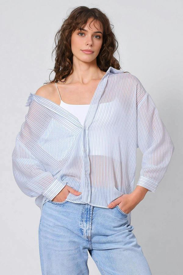 WOVCOR Striped Shirt