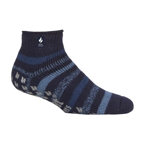 Heat Holders Mens 2.3 TOG Non Slip Low Cut Ankle Thermal Slipper Socks (Multipack Options)