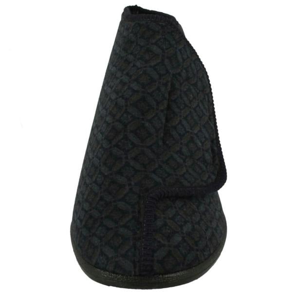 Balmoral Mens Balmoral Hook And Loop Bootie Slippers MVB M46