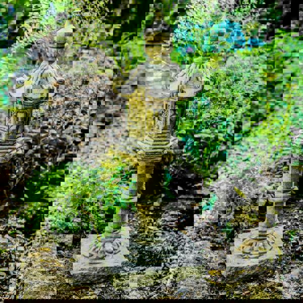 Stone Cast Tall Pagoda for the Garden