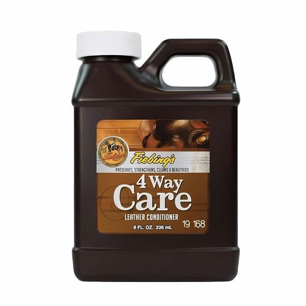Fiebing's 4 Way Care Leather Conditioner - Clean & Waterproof 8oz