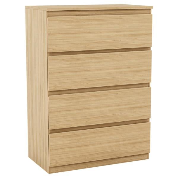 Vida Designs Denver 4 Drawer Chest, Black