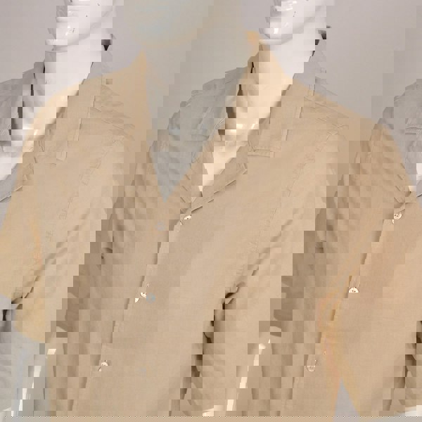 Hugo Linen Cuban Collar Shirt