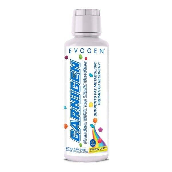Evogen Carnigen Liquid, Rainbow Candy - 473 ml.