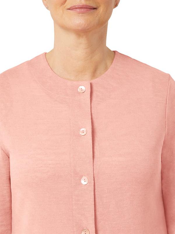 PennyPlain Front Button Cardigan - Blossom