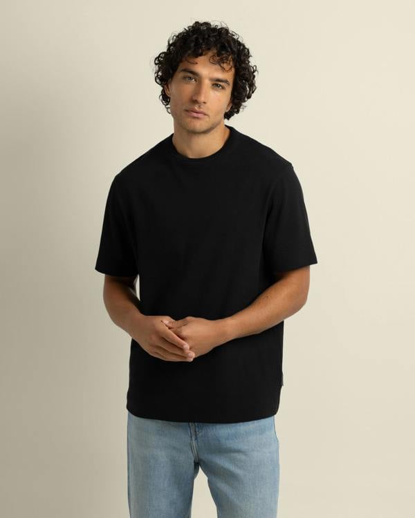 Larsson & Co Arvid - Ribbed T-Shirt