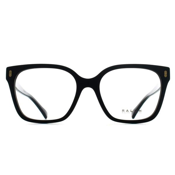 Ralph by Ralph Lauren Glasses Frames RA7158U 5001 Shiny Black Women