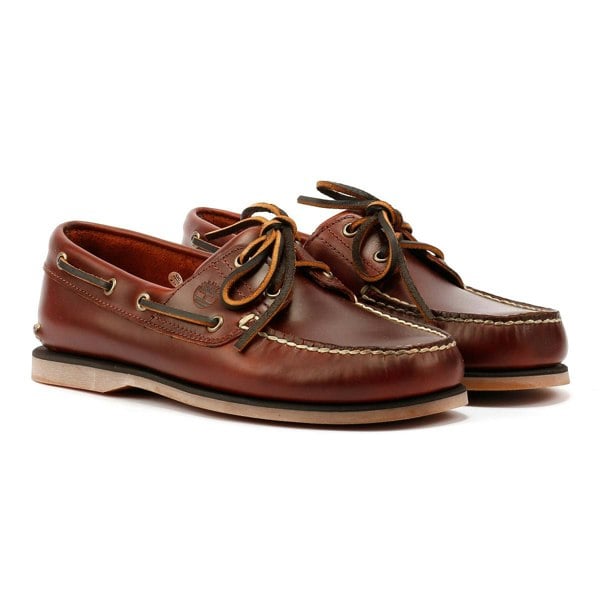 Timberland Classic 2 Eye Men's Boat Shoes - Rootbeer