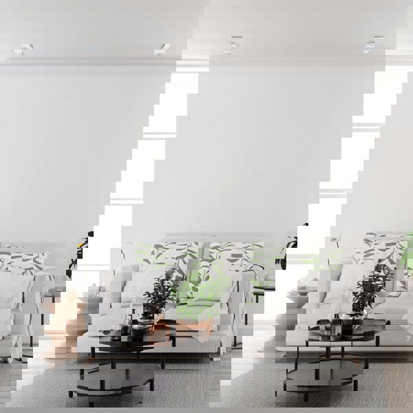 Milagro Spot Light Nusa  Square White Moveable Light Source Great Spotlight Upgrade Easy Clip Fitting High Quality Finish 1xGU10