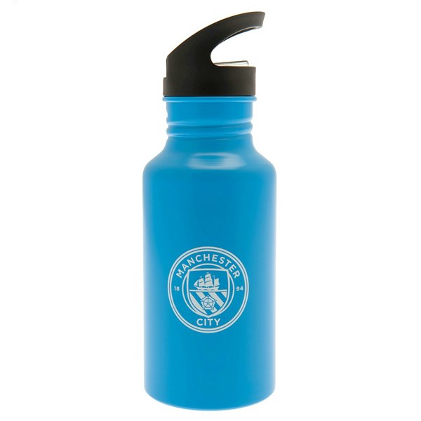 Manchester City FC Haaland Aluminium Water Bottle - Blue