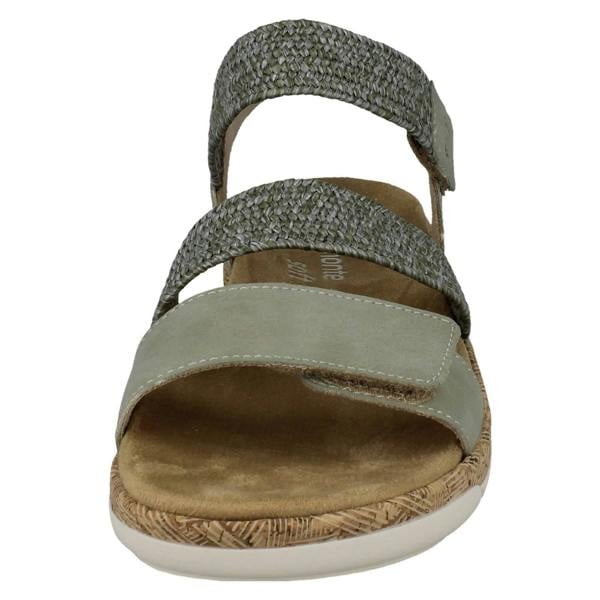 Remonte Ladies Remonte Strappy Elastiated Sandals R6861