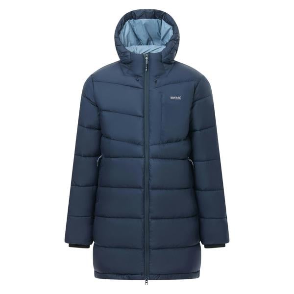 Regatta Mens Browen Padded Jacket - Navy/Dusky Blue - 