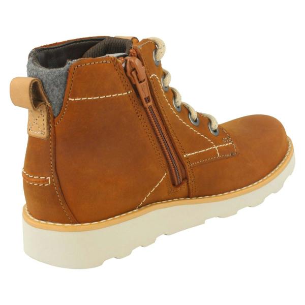 Clarks Boys Clarks Casual Boots Dexy Top
