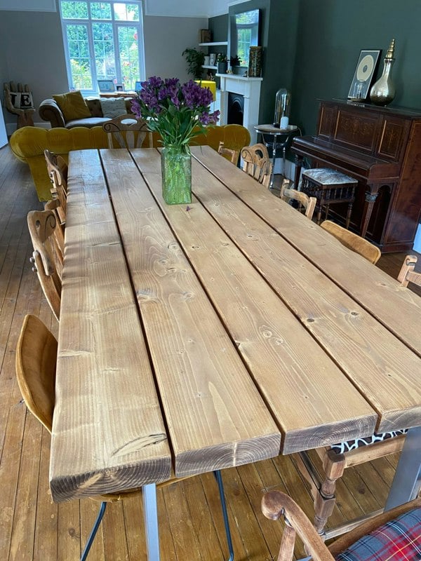 The Bespoke Carpentry Co Chunky Dining Table (3")