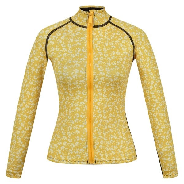 Regatta Womens/Ladies Orla Kiely Parsley Scuba Top - Yellow