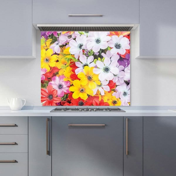 Warren Reed - Designer Spring Flowers Kitchen Splashback