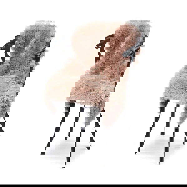 New Zealand Sheepskin | Long Wool | 100 cm Stucco Sand