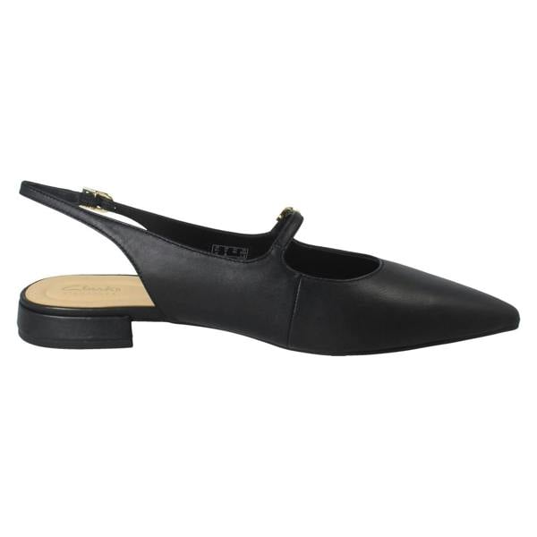 Clarks Ladies Clarks Buckle Fastening Slingback Shoes Sensa 15 Shine