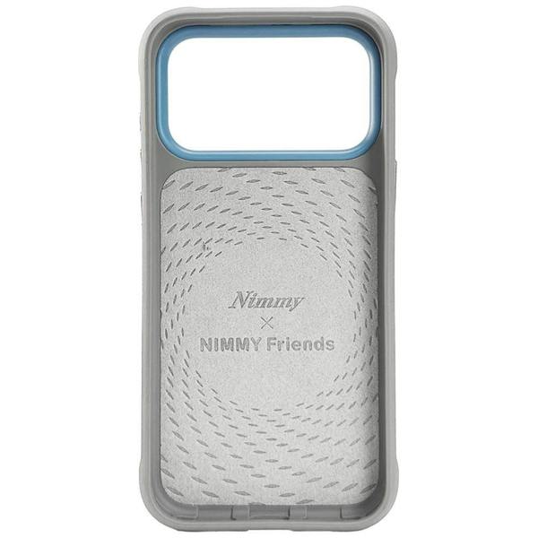 Nimmy Friends Nimmy Glasses Cool Dog Case with MagSafe for iPhone 17 Pro 6.3" Grey Blue - N-YJ-IP17-PRO-028