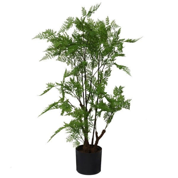 Leaf 90cm Artificial Natural Moss Base Fern Foliage Plant