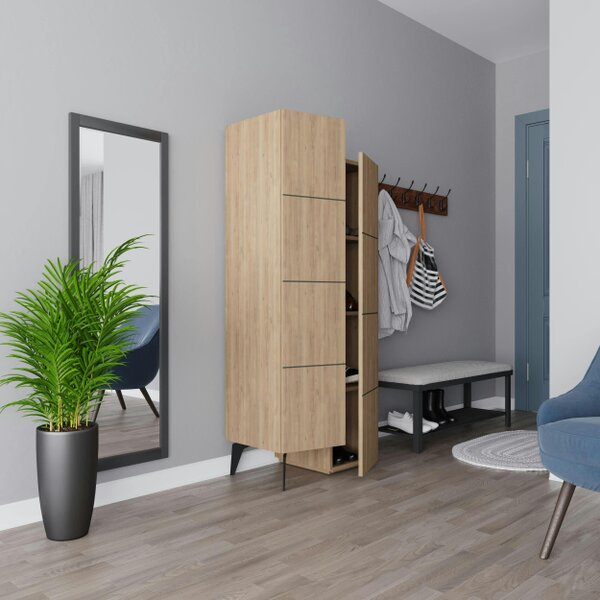Decortie Stair Modern Storage Cabinet Multipurpose