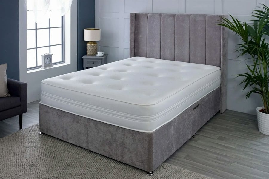 eXtreme Comfort Sirocco Airflow Hybrid Mattress - 18cm Deep, Spring & Memory Fibre Support