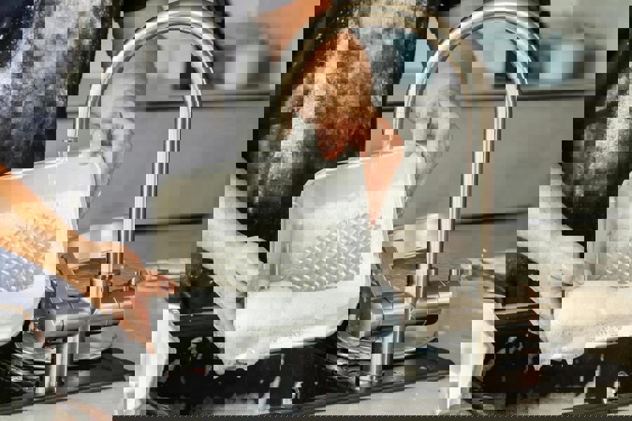 MasterClass Recycled Aluminium Square Baking Tin, 23cm