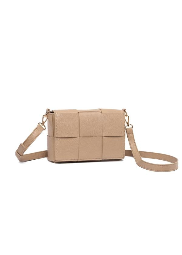 Raffaella Cross-Body Weave Bag