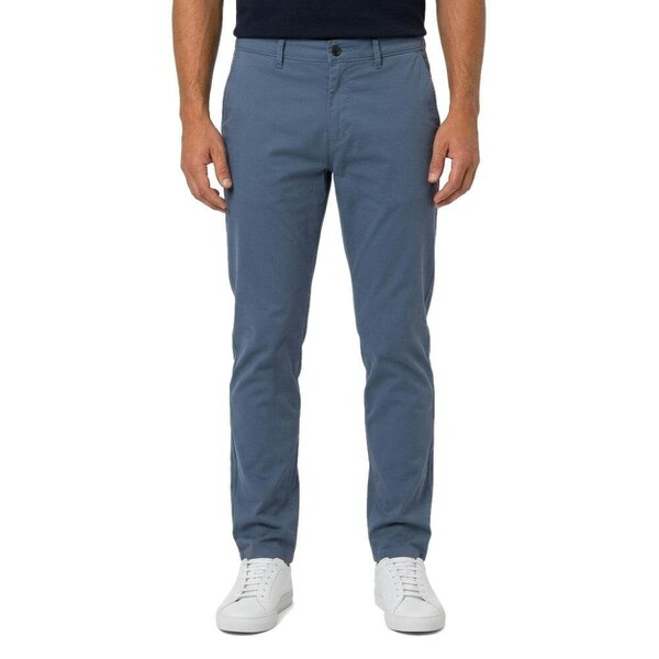 BOSS Tapered Fit Stretch Chinos Blue