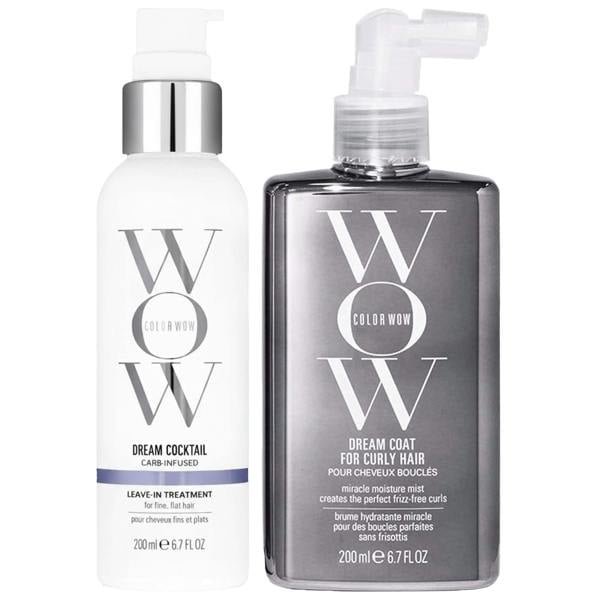 Color Wow  Duo: Dream Coat For Curly Hair 200ml & Dream Cocktail Carb-Infused Leave-in Treatment 200ml