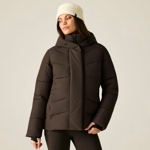 Dare 2B Womens/Ladies Lustre Padded Jacket - Hot Fudge