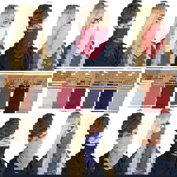 Myga Multi Functional Neck Gaiter (Block Colour)