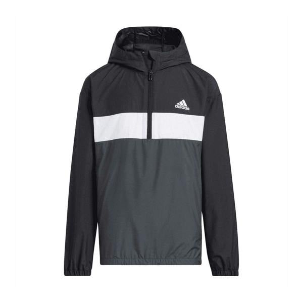 Adidas Childrens/Kids Anorak - Black - 