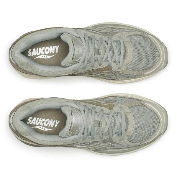 Saucony Originals Saucony Pro Grid Omni 9 Suede Trainers