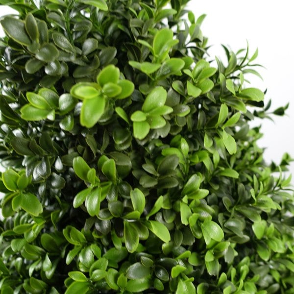 Leaf 120cm Pair of Buxus Ball Cone Artificial Tree UV Resistant Outdoor