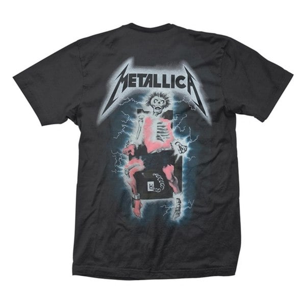 Metallica Unisex Adult Ride The Lightning T-Shirt - Black