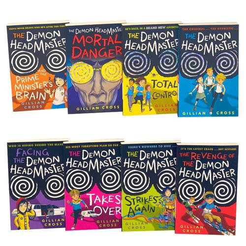 Demon Headmaster Series 8 Book Set by Gillian Cross