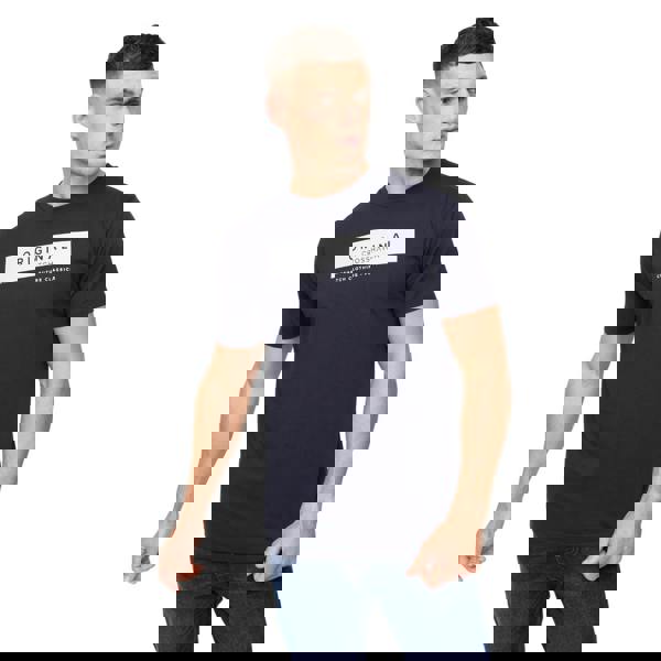 Crosshatch Mens Jamstate T-Shirt - Navy - 