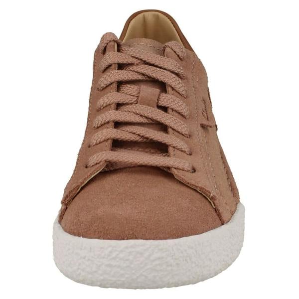 Clarks Ladies Clarks Wedge Heeled Trainers Craft Cup Lace