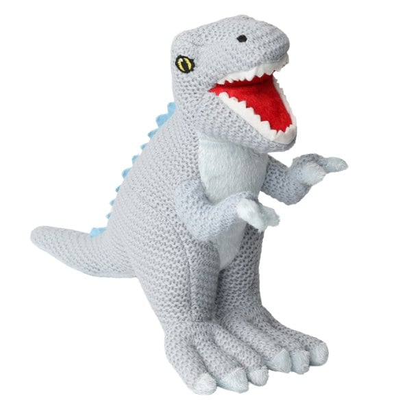 Wilberry T-Rex Blue- Small - Wilberry Knitted