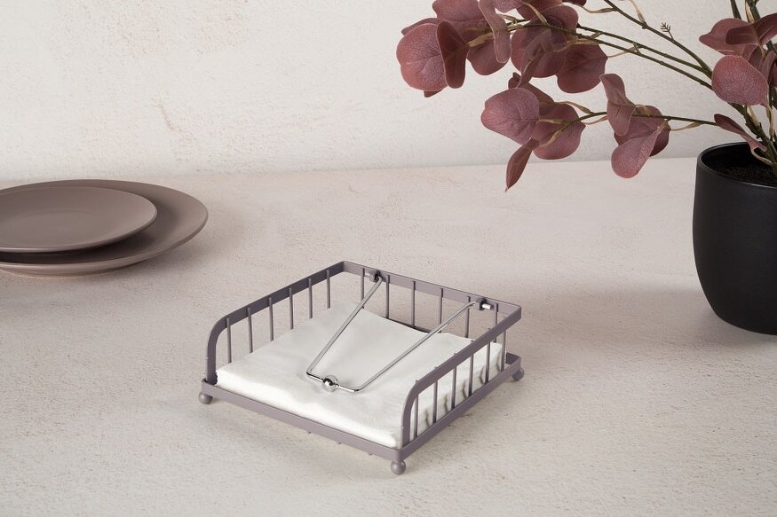 Berlinger Haus Napkin Holder Berlinger Haus BH8592 Taupe