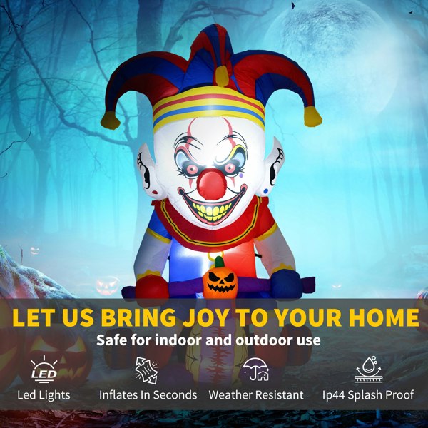 Inflatable Halloween Clown