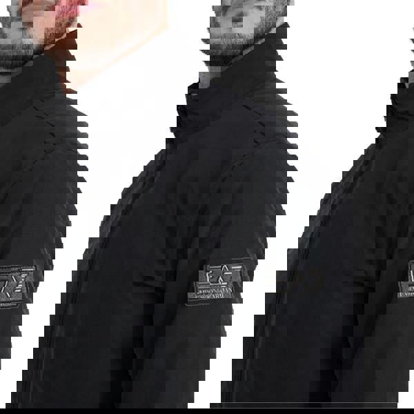 EA7 Patch Logo Black Jacket