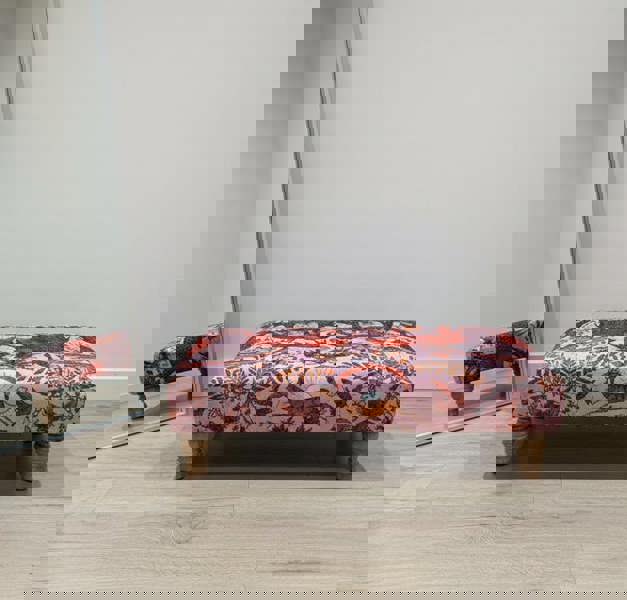 ISTOOLS Premium Pink Elephant Printed Footstool Pouffe Ottoman – Made to Measure