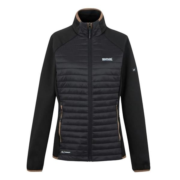 Regatta Womens Clumber Hybrid Jacket - Mocha/Black