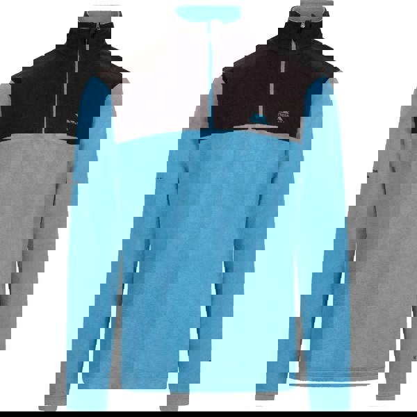 Trespass Mens Curtiston AT100 Fleece Top - Bondi Blue - 