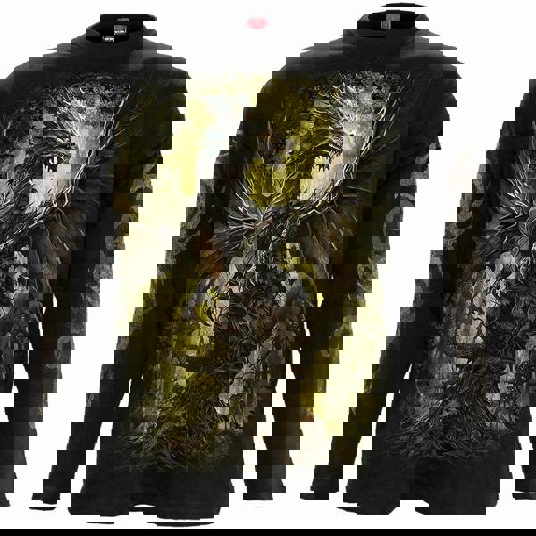 OAK DRAGON - Longsleeve T-Shirt Black