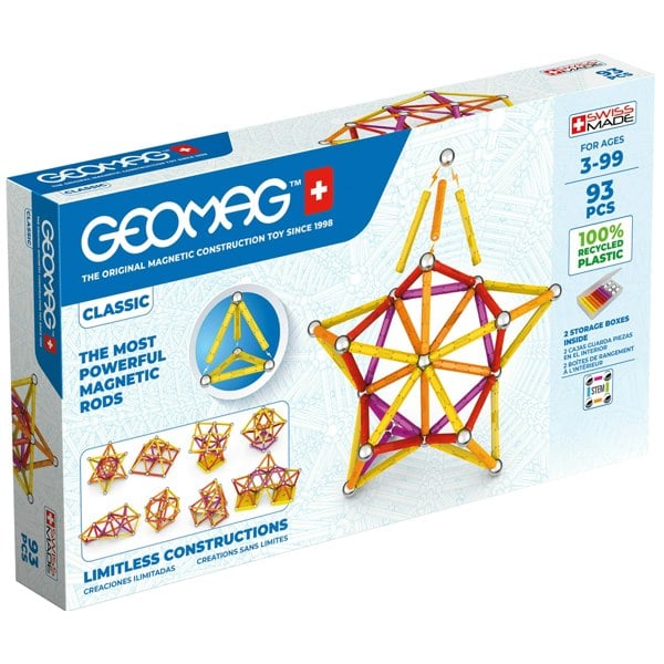 Geomag Classic 93 Magnetic Shapes - 93 Pieces