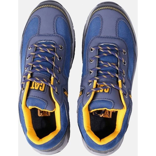 Caterpillar Elmore Mens Safety Trainers - Navy