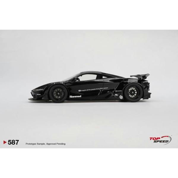 MCSlots McLaren 720S LB Works Black Tas 2024 1:18 Scale Topspeed TS0587
